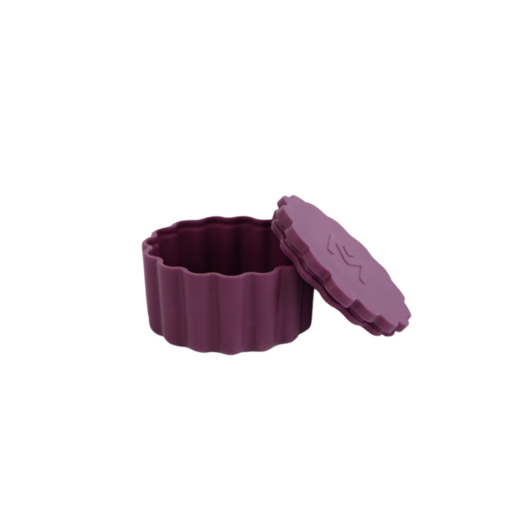 MontiiCo Silicone Scallop Tub - Ruby