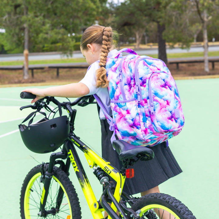 PRE-ORDER - MontiiCo School Bag - Candy Clouds