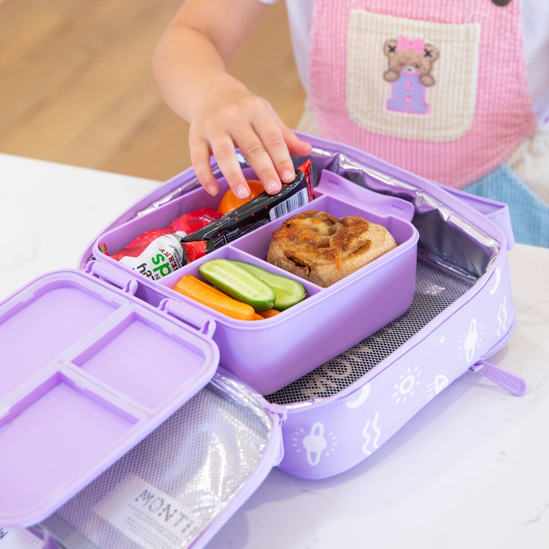 MontiiCo Insulated Medium Lunch Bag - Cosmic Bloom