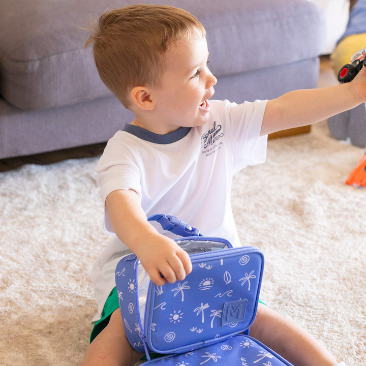 MontiiCo Mini Insulated Lunch Bag & Ice Pack - Tide Break