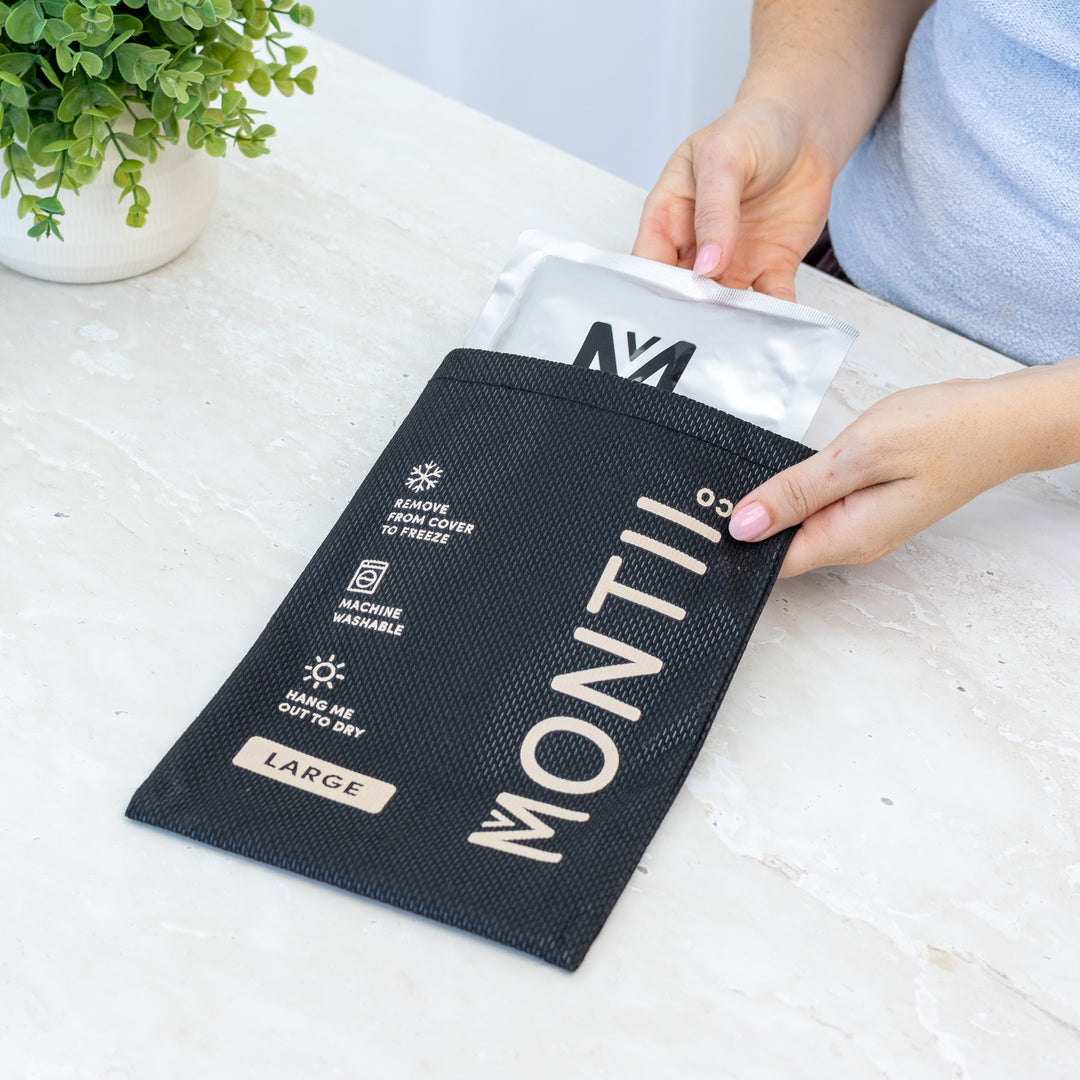 MontiiCo Aluminium Ice Pack & Cover - Large