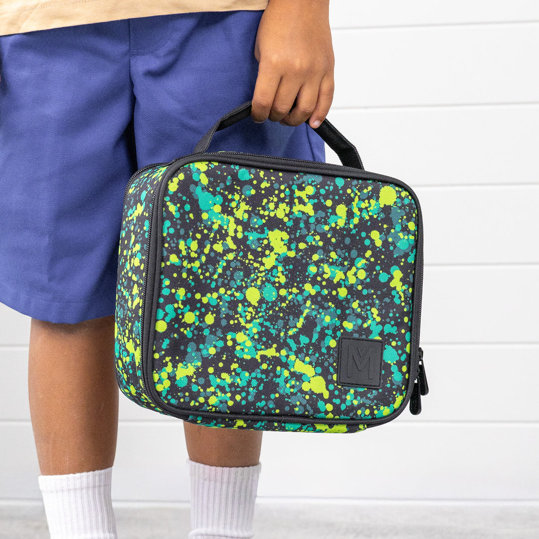 MontiiCo Insulated Medium Lunch Bag - Splat