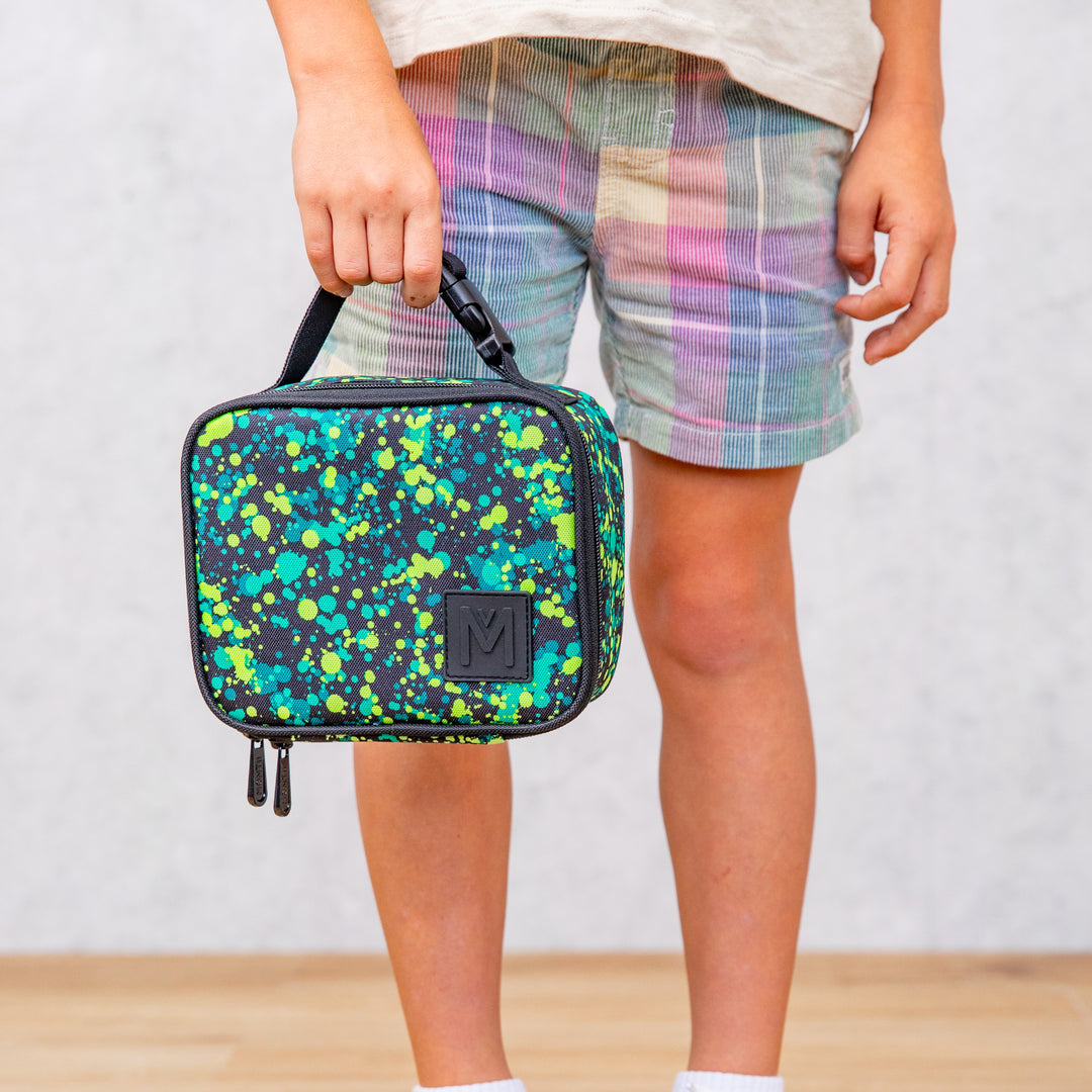 MontiiCo Mini Insulated Lunch Bag - Splat