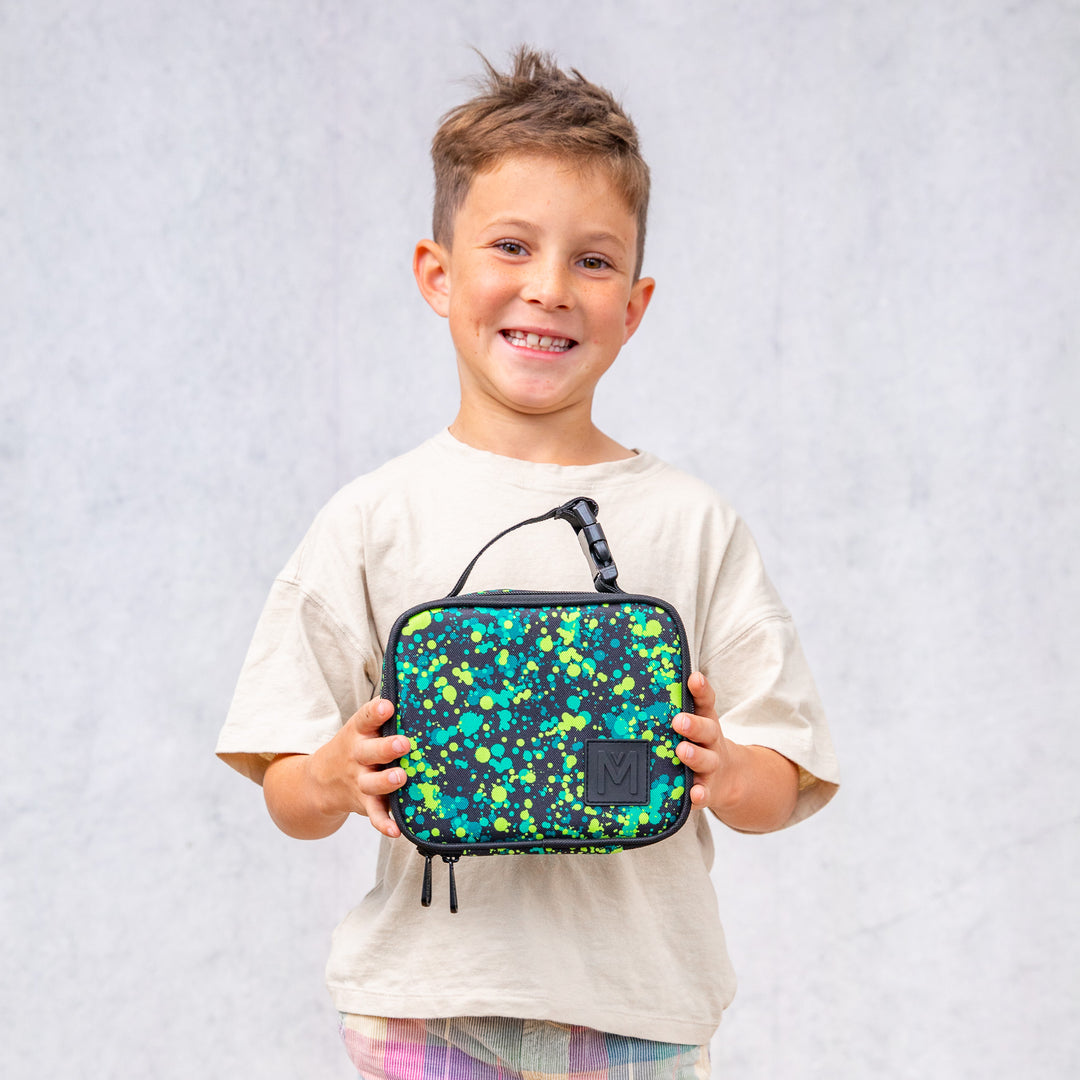 EverBento & MontiiCo Snack Box + Bag Bundle - River/Splat