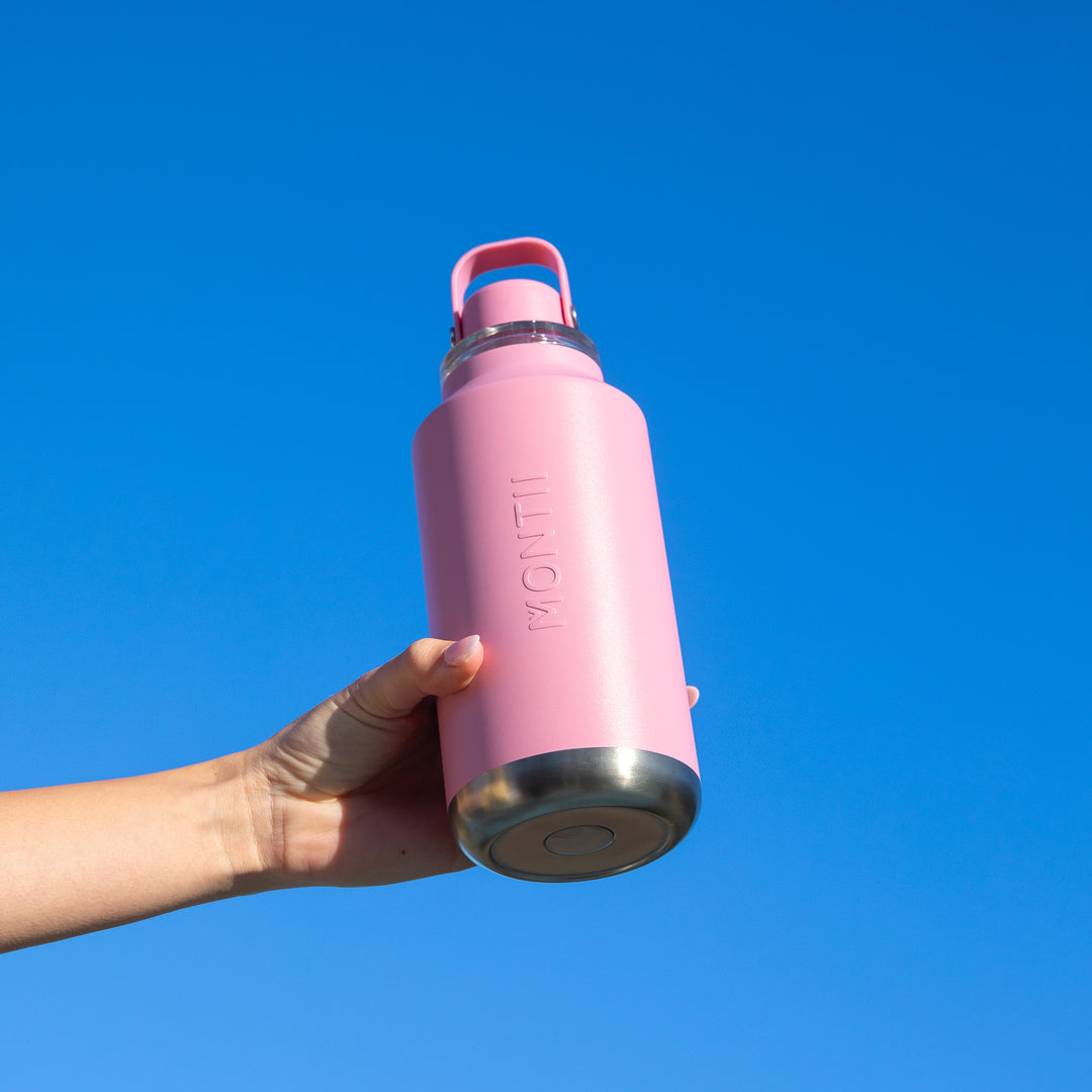 PRE-ORDER - MontiiCo Quench Drink Bottle - 1L - Bubblegum