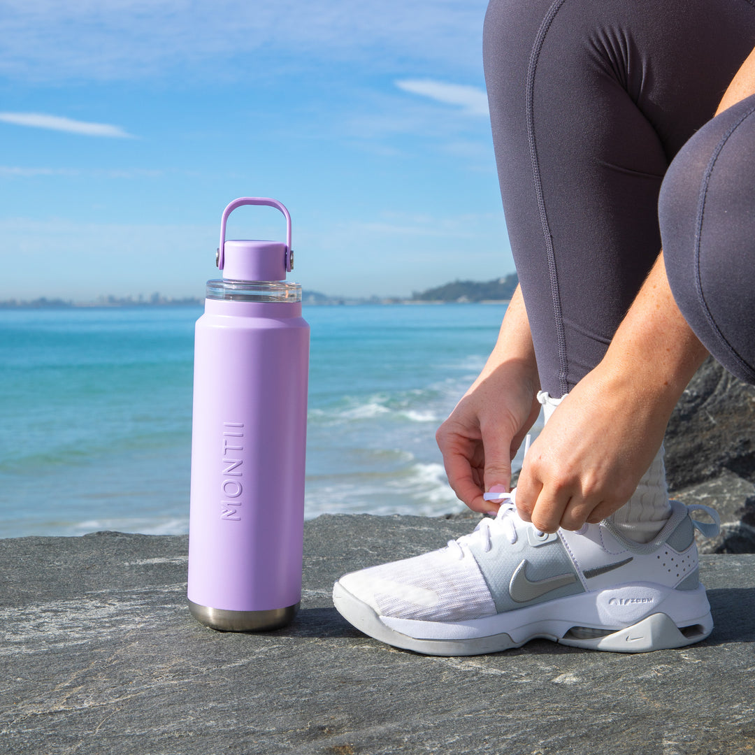 PRE-ORDER - MontiiCo Quench Drink Bottle - 700ml - Lilac