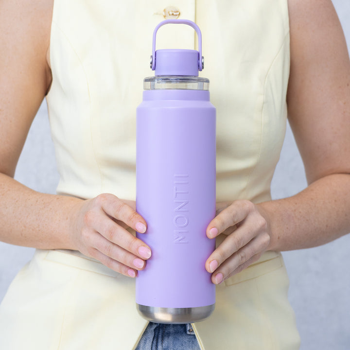 PRE-ORDER - MontiiCo Quench Drink Bottle - 700ml - Lilac