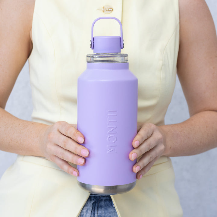 PRE-ORDER - MontiiCo Quench Drink Bottle - 1L - Lilac
