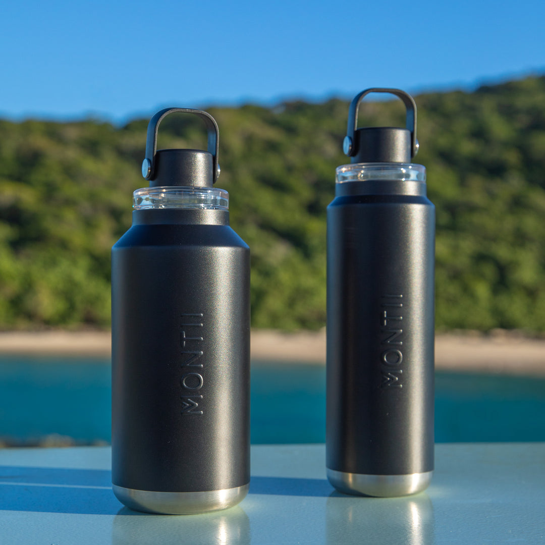 PRE-ORDER - MontiiCo Quench Drink Bottle - 700ml - Midnight