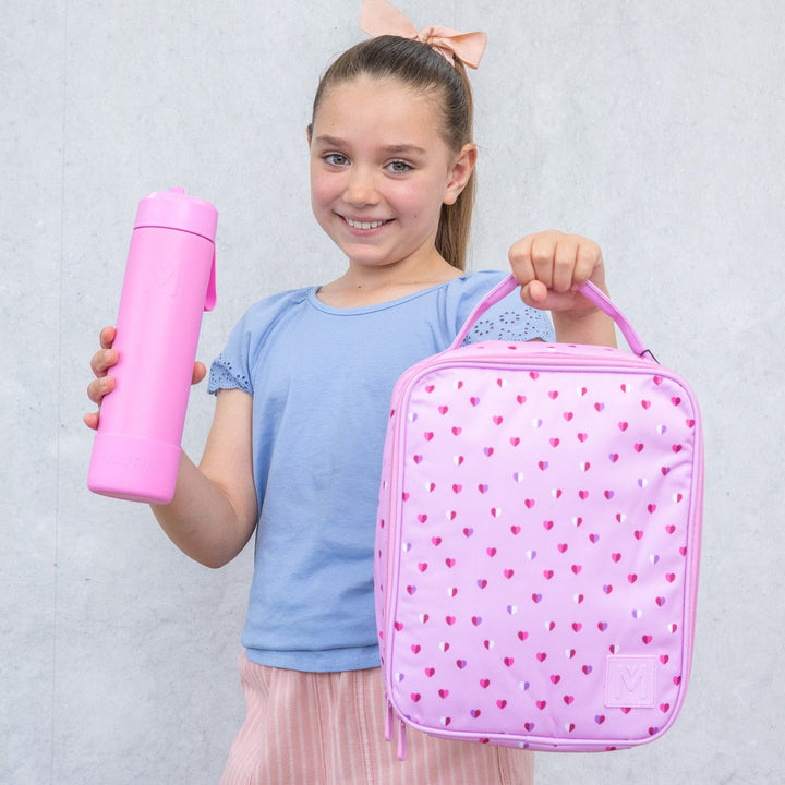 MontiiCo Large Insulated Lunch Bag - Sweetheart