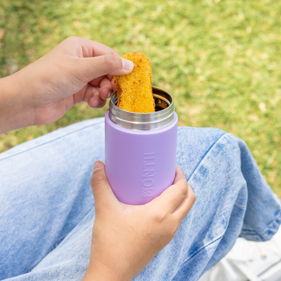 MontiiCo Roam Insulated Snack Pot - Lilac