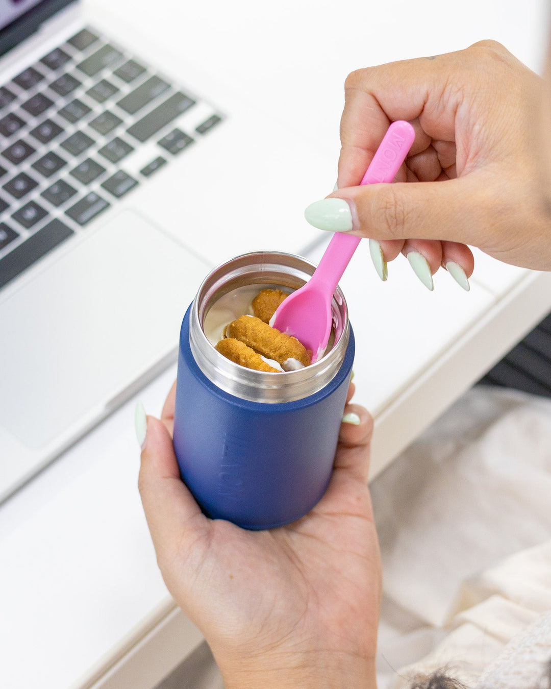 MontiiCo Roam Insulated Snack Pot - Navy
