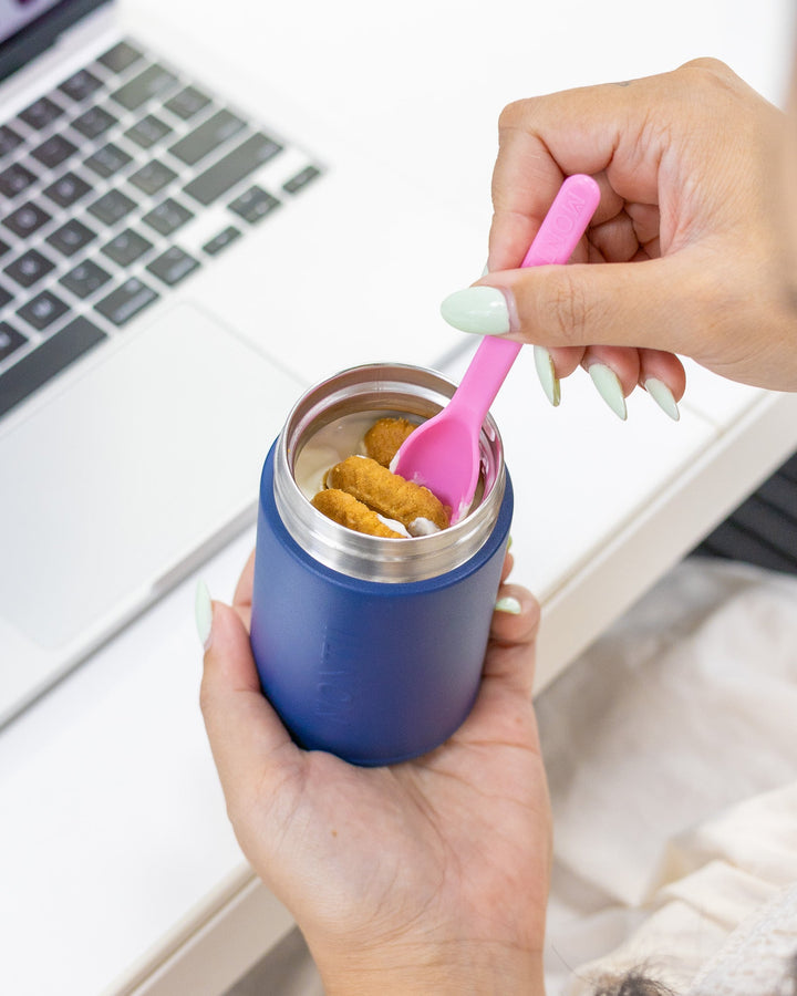 MontiiCo Roam Insulated Snack Pot - Navy
