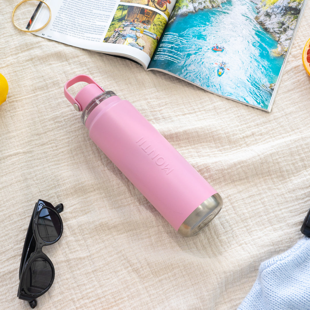 PRE-ORDER - MontiiCo Quench Drink Bottle - 700ml - Bubblegum