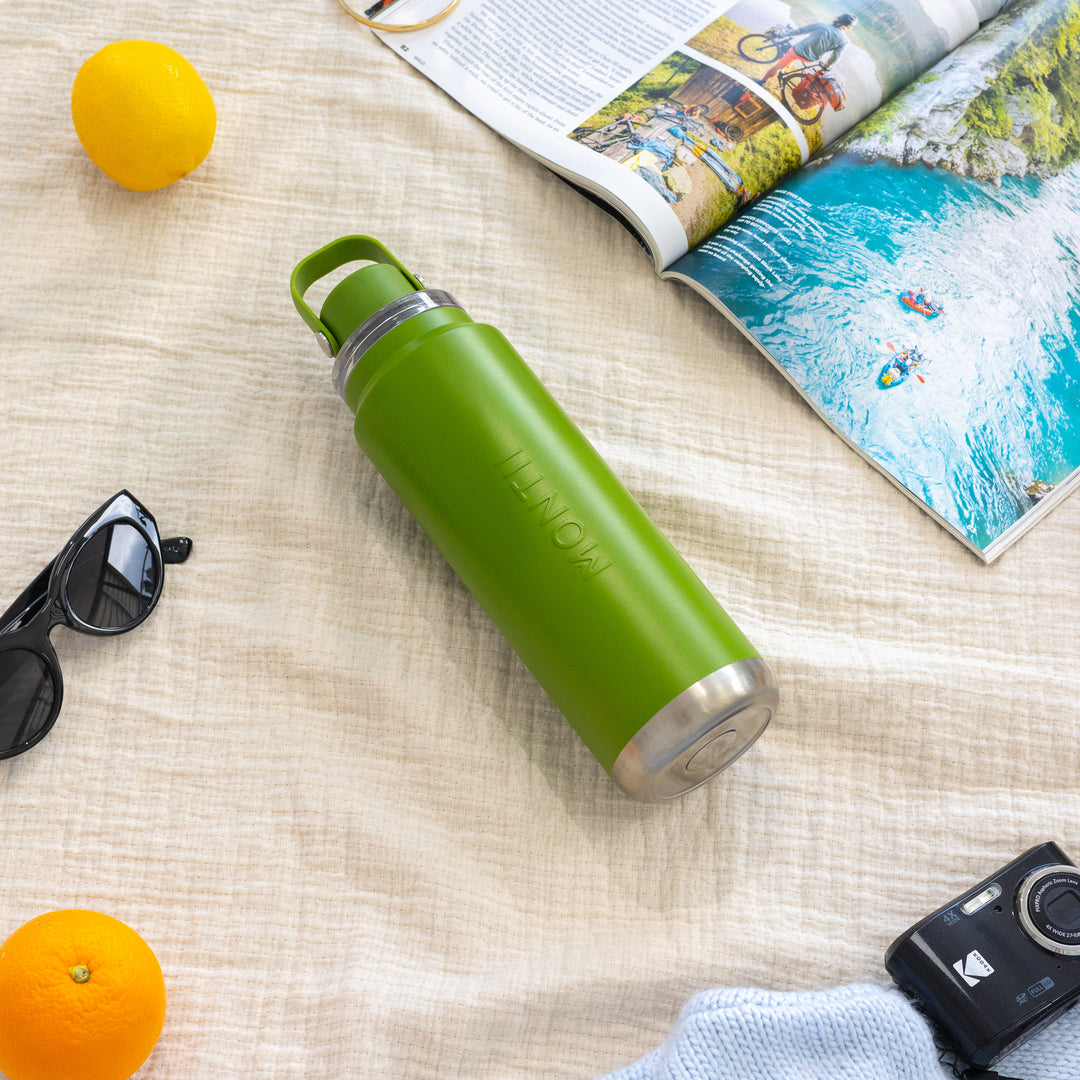 PRE-ORDER - MontiiCo Quench Drink Bottle - 700ml - Pickle