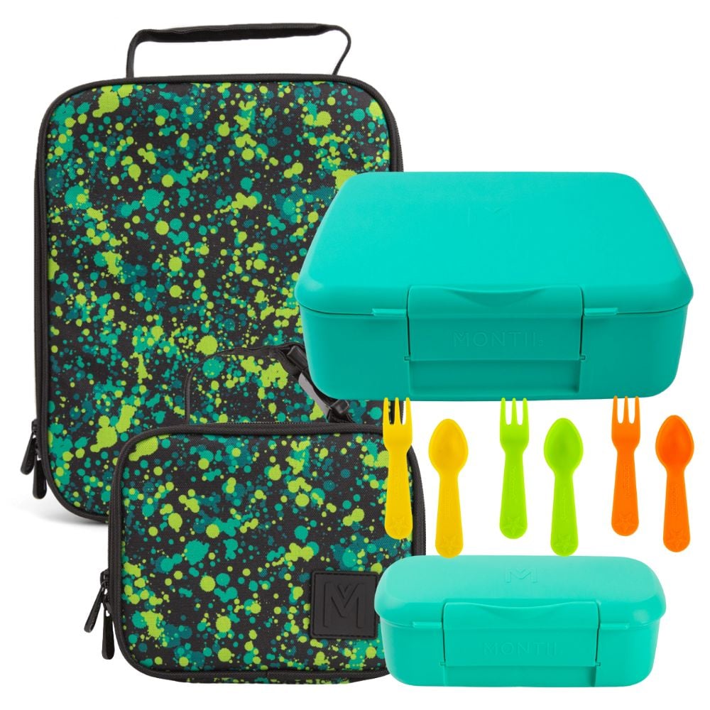 MontiiCo Lunch + Snack Bundle - Splat - FREE SHIPPING