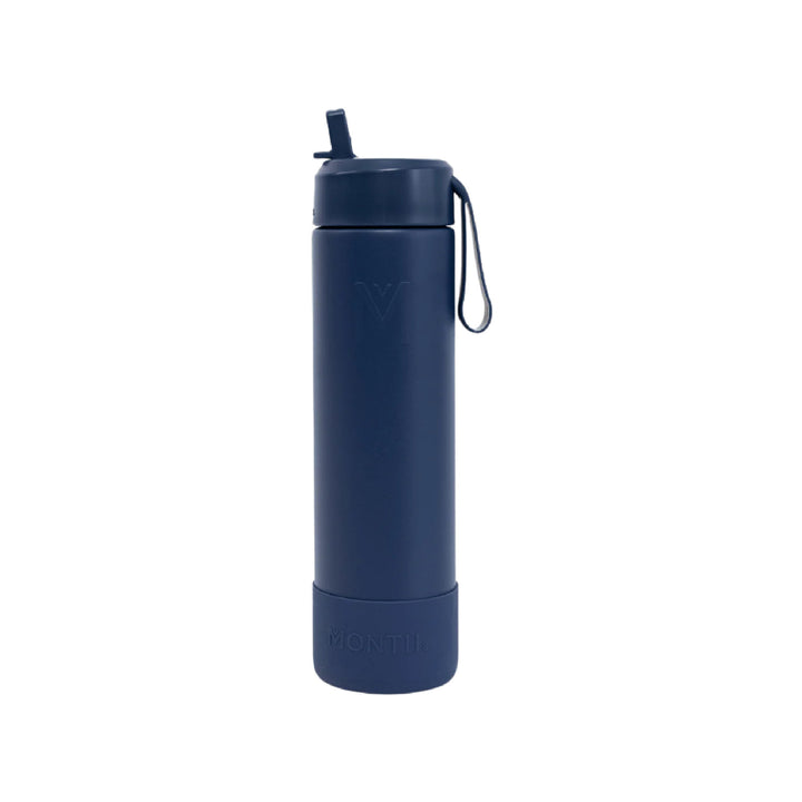 MontiiCo Fusion Complete 700ml Sipper Bottle - Navy