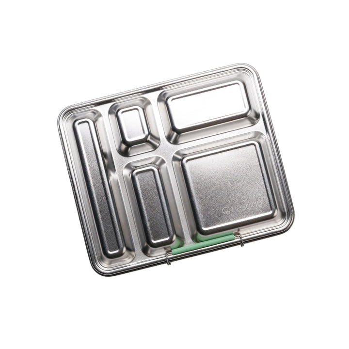 Nestling Jumbo Stainless Steel Bento Box - Sage