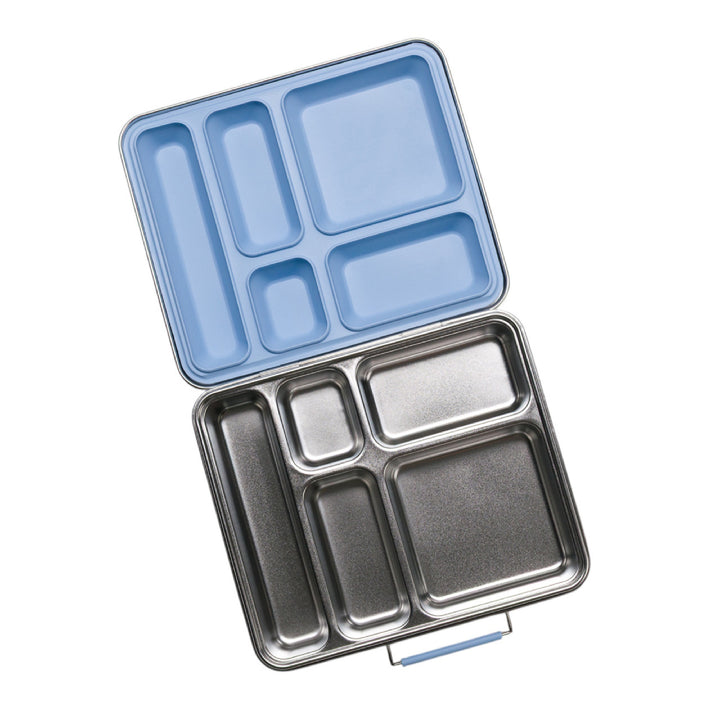 Nestling Jumbo Stainless Steel Bento Box - Dusty Blue