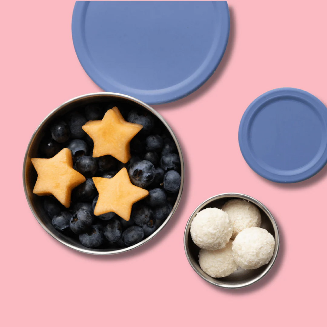 Nudie Rudie Snacker Pot Set - 2pk - Indigo