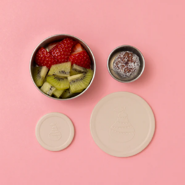 Nudie Rudie Snacker Pot Set - 2pk - Oatmeal