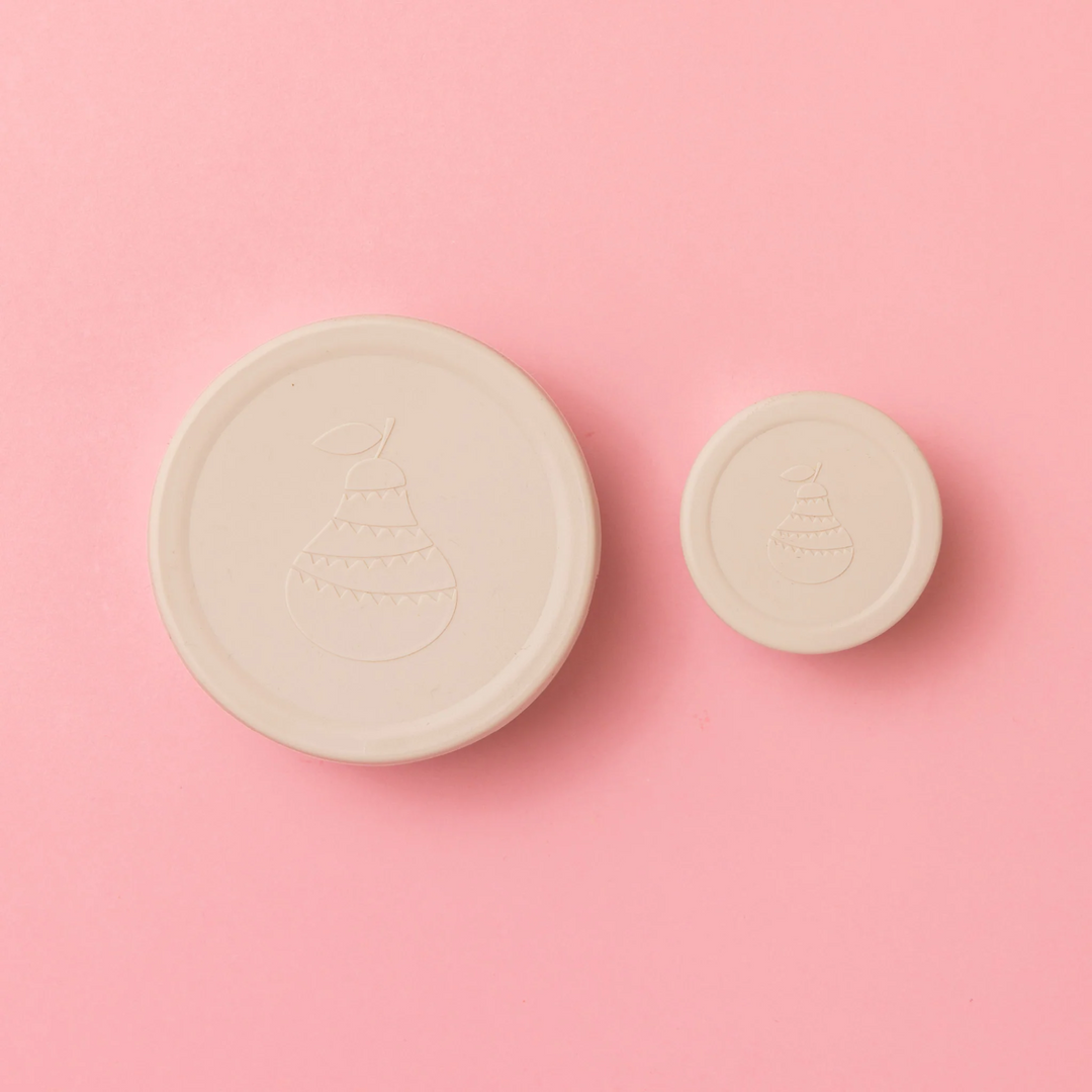 Nudie Rudie Snacker Pot Set - 2pk - Oatmeal