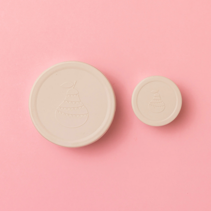 Nudie Rudie Snacker Pot Set - 2pk - Oatmeal