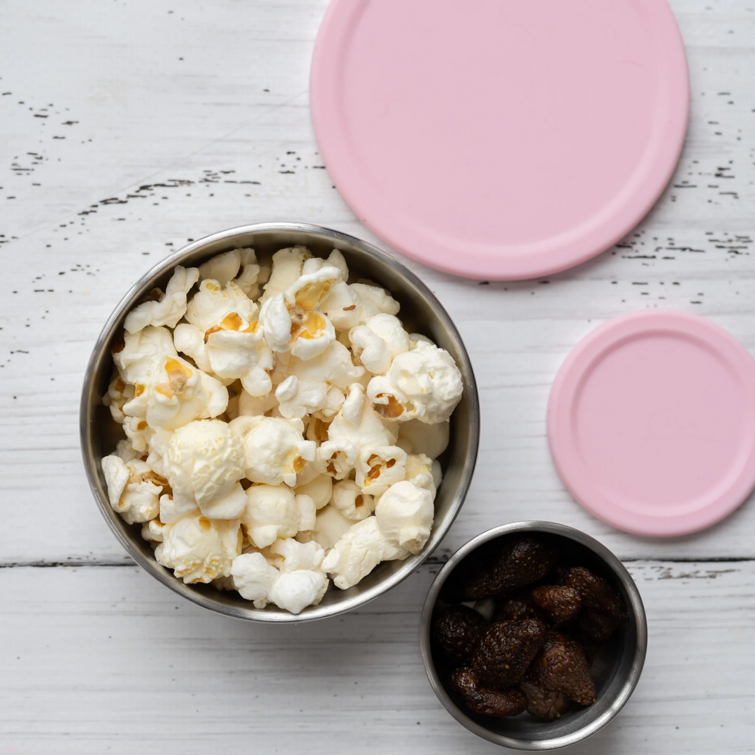 Nudie Rudie Snacker Pot Set - 2pk - Pink