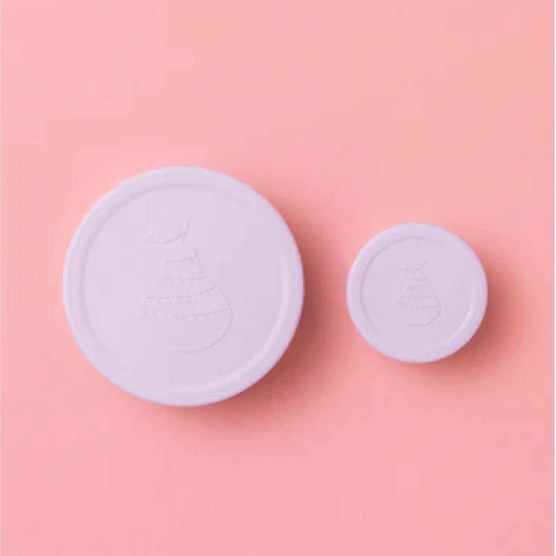 Nudie Rudie Snacker Pot Set - 2pk - Soft Lilac