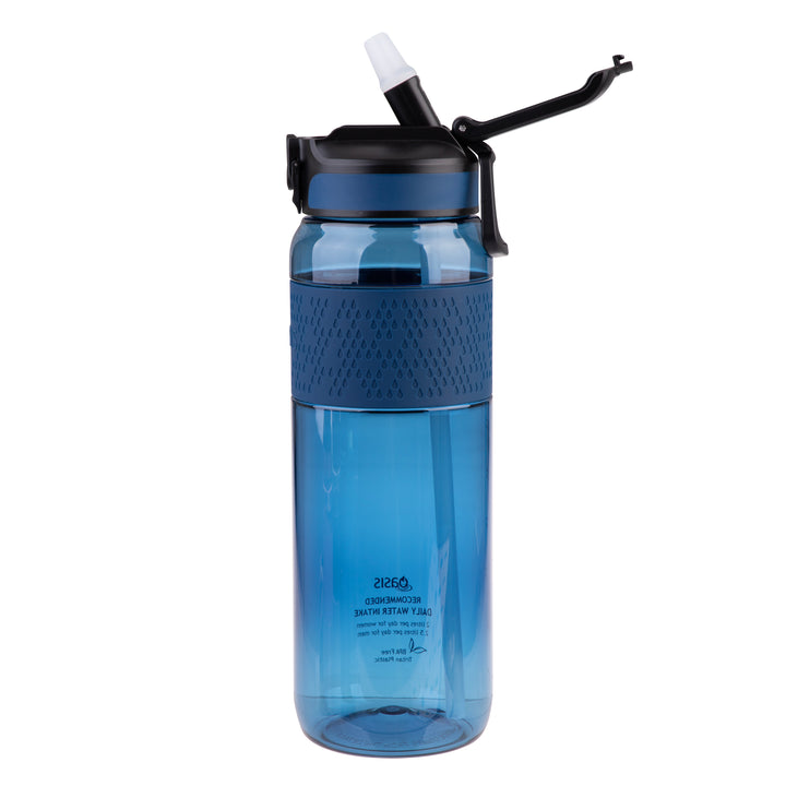 Oasis Tritan Sports Sipper Bottle - 1L - Blue Ocean