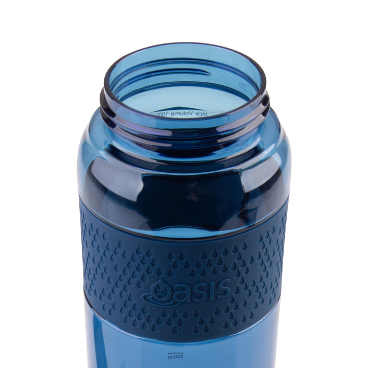 Oasis Tritan Sports Sipper Bottle - 1L - Blue Ocean