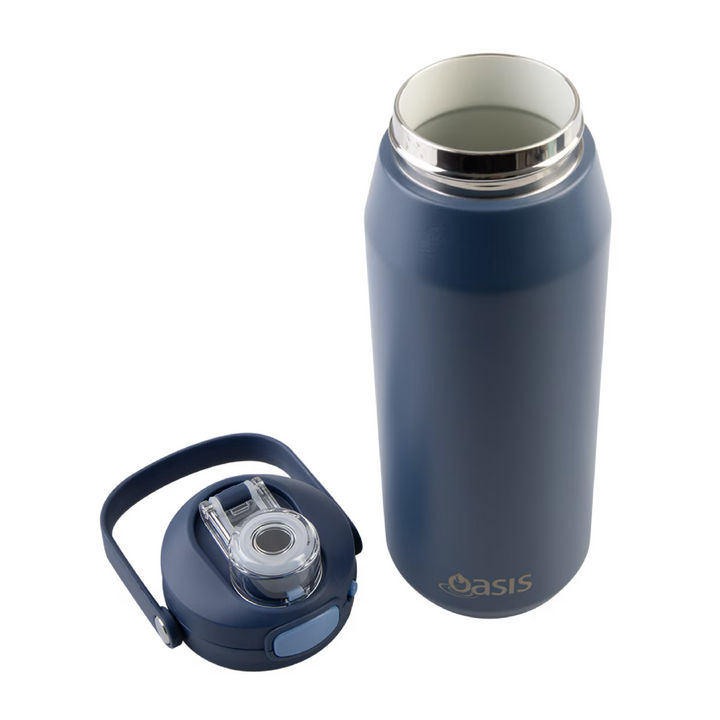 Oasis Capri 750ml Insulated Drink Bottle - Indigo