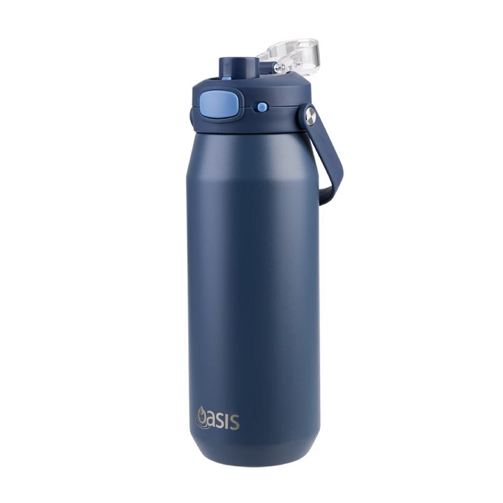 Oasis Capri 750ml Insulated Drink Bottle - Indigo