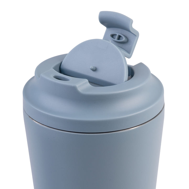Oasis Ceramic Lined Insulated Coffee Cup - Hazy Blue