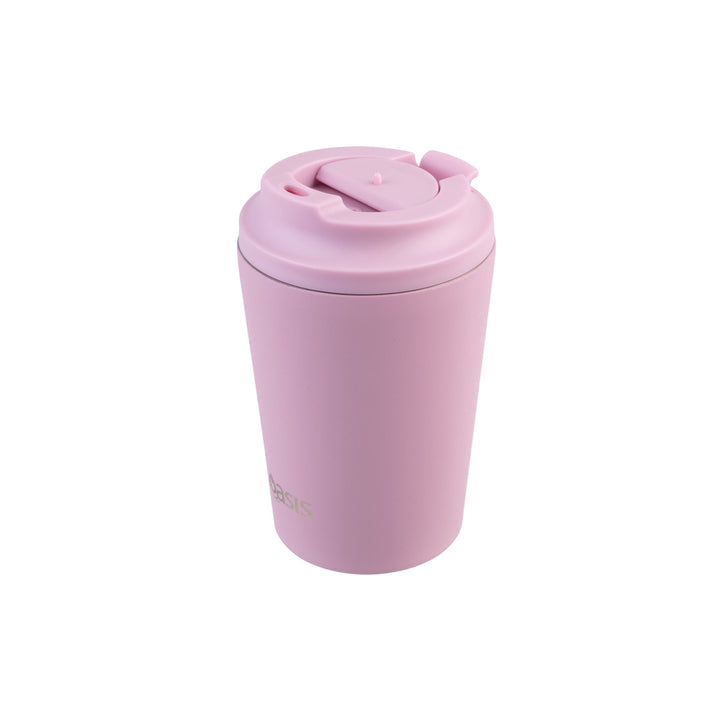 Oasis Ceramic Lined Insulated Coffee Cup - Blush