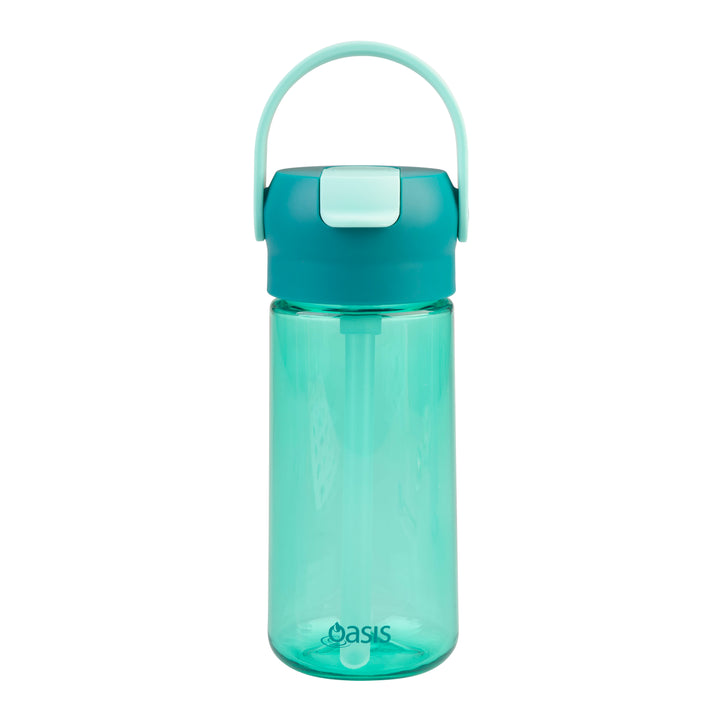Oasis Flip'N'Sip 460ml Tritan Drink Bottle - Green