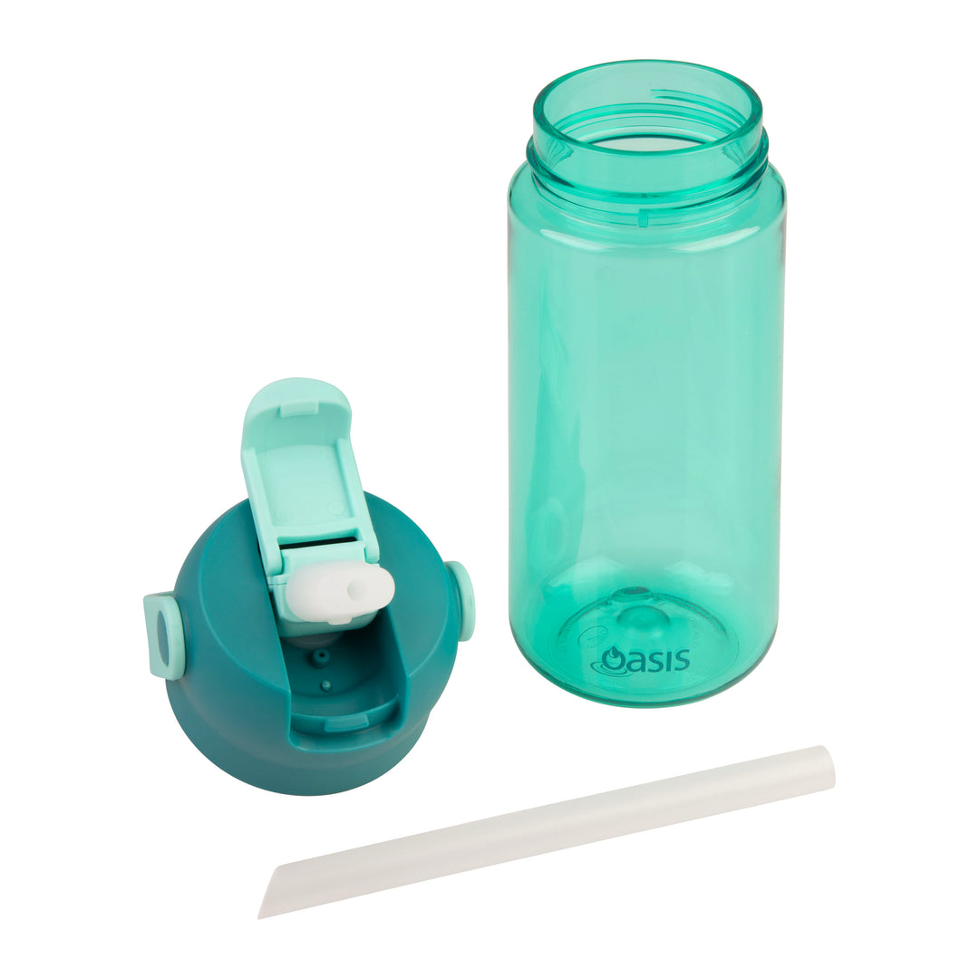 Oasis Flip'N'Sip 460ml Tritan Drink Bottle - Green