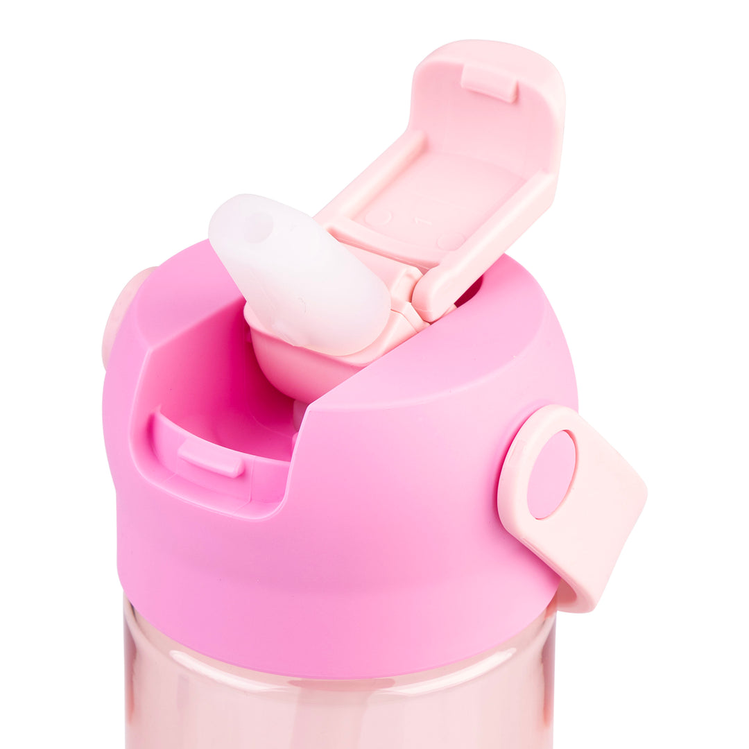Oasis Flip'N'Sip 460ml Tritan Drink Bottle - Pink