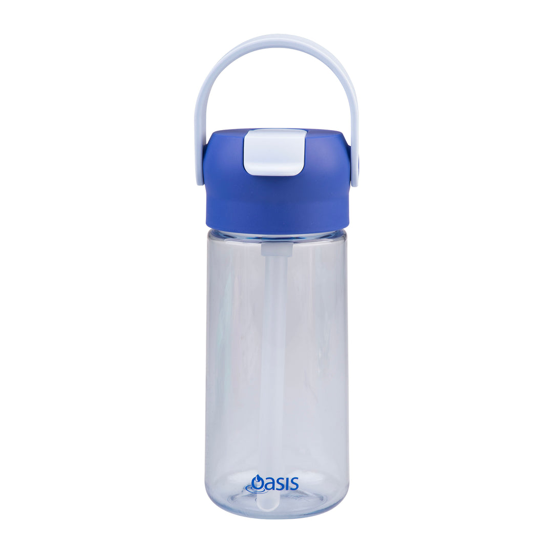 Oasis Flip'N'Sip 460ml Tritan Drink Bottle - Blue