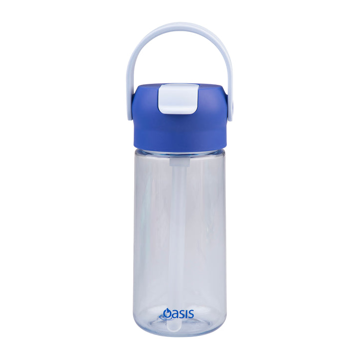 Oasis Flip'N'Sip 460ml Tritan Drink Bottle - Blue