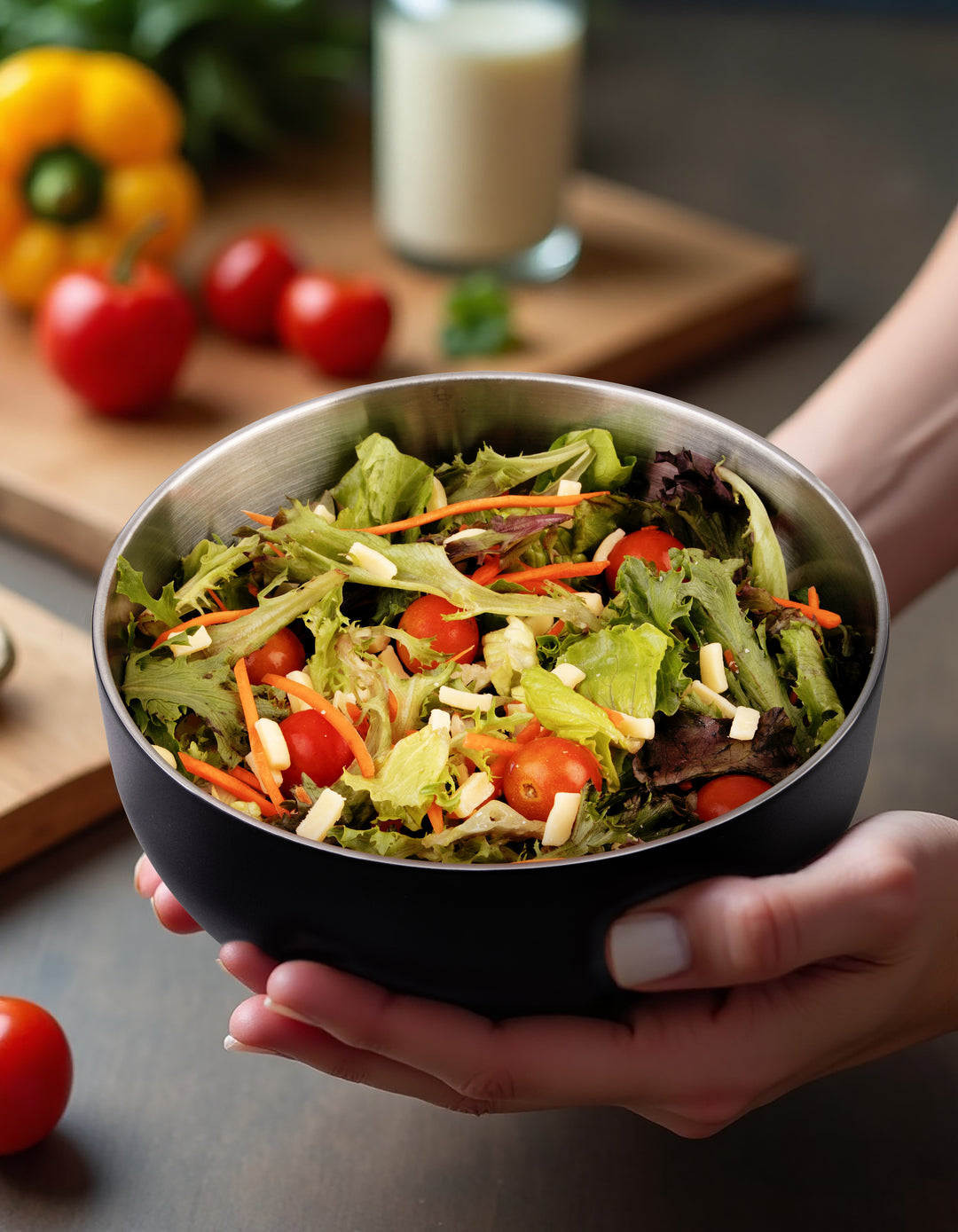 Oasis Fresh'N'Go Insulated Lunch Bowl - 950ml - Black