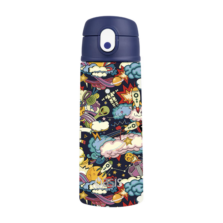 Sachi Insulated Lunch Bag & Bottle Bundle - Alien Adventures