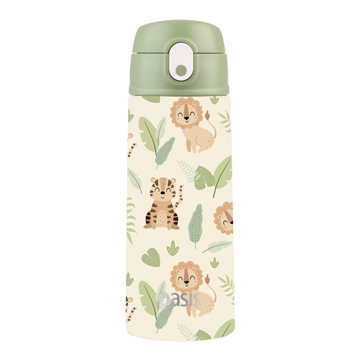 Sachi Insulated Lunch Bag & Bottle Bundle - Jungle Buddies