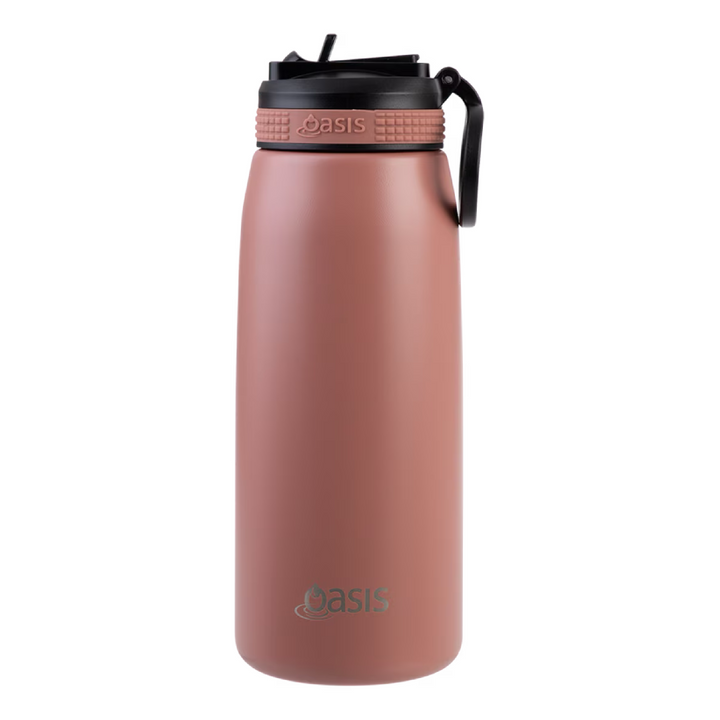 Oasis Insulated Sports Bottle with Sipper 780ml - Auburn