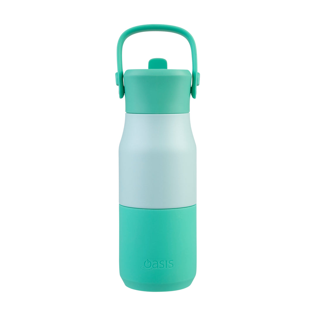 Oasis Insulated JNR Drink Bottle - Mint/Mint