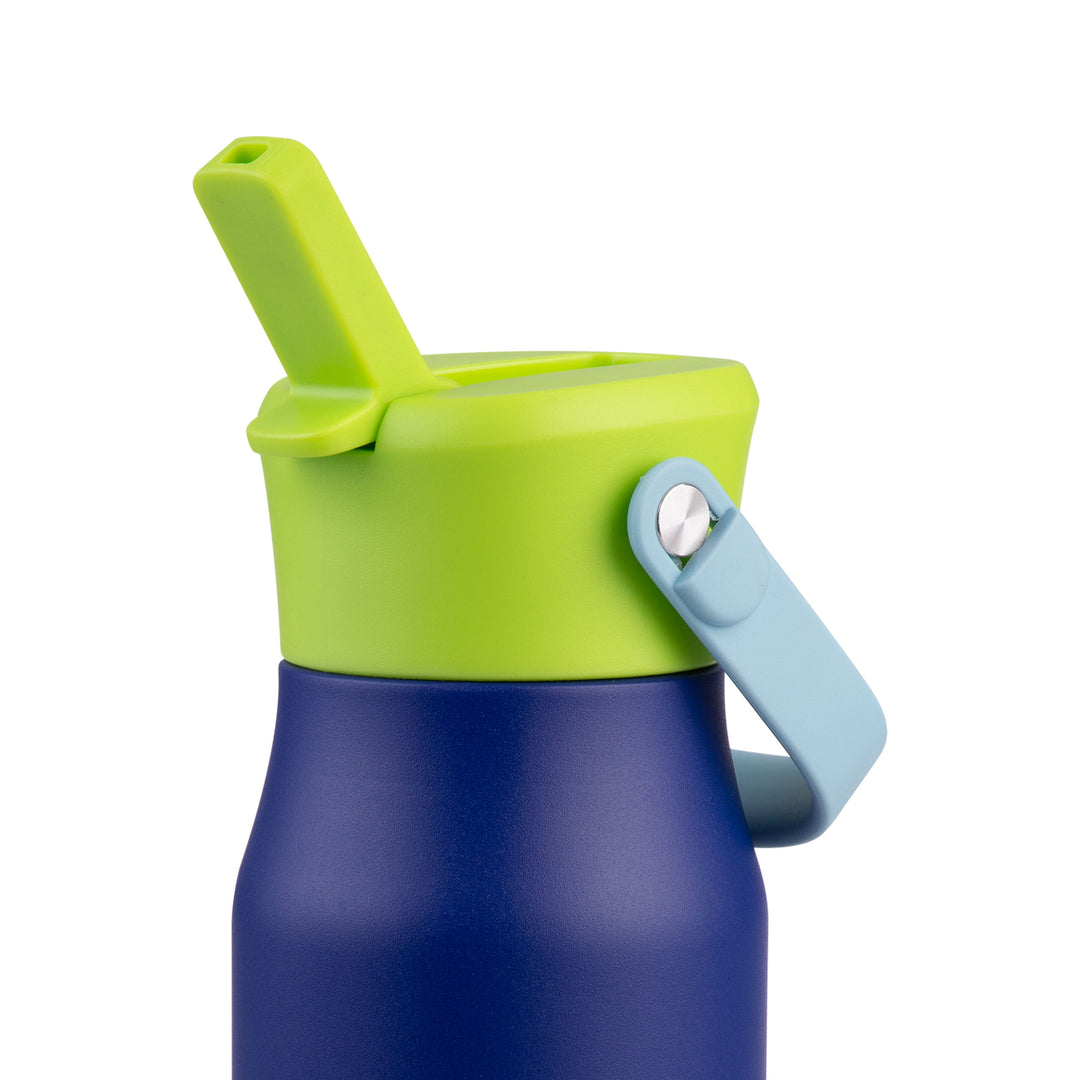 Oasis Insulated JNR Drink Bottle - Blue/Navy