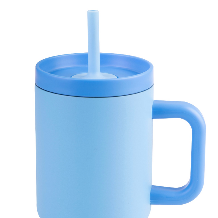 Oasis Junior Commuter Tumbler Replacement Lid - Blue