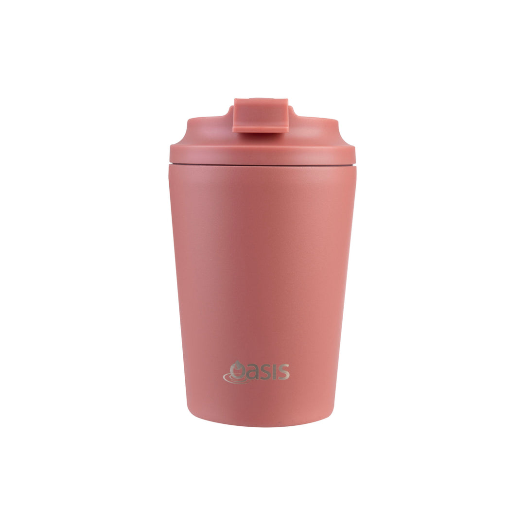 Oasis Ceramic Lined Insulated Coffee Cup - Auburn