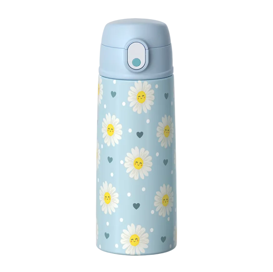 Oasis Insulated Drink Bottle with Sipper 550ml - Daydream Daisies
