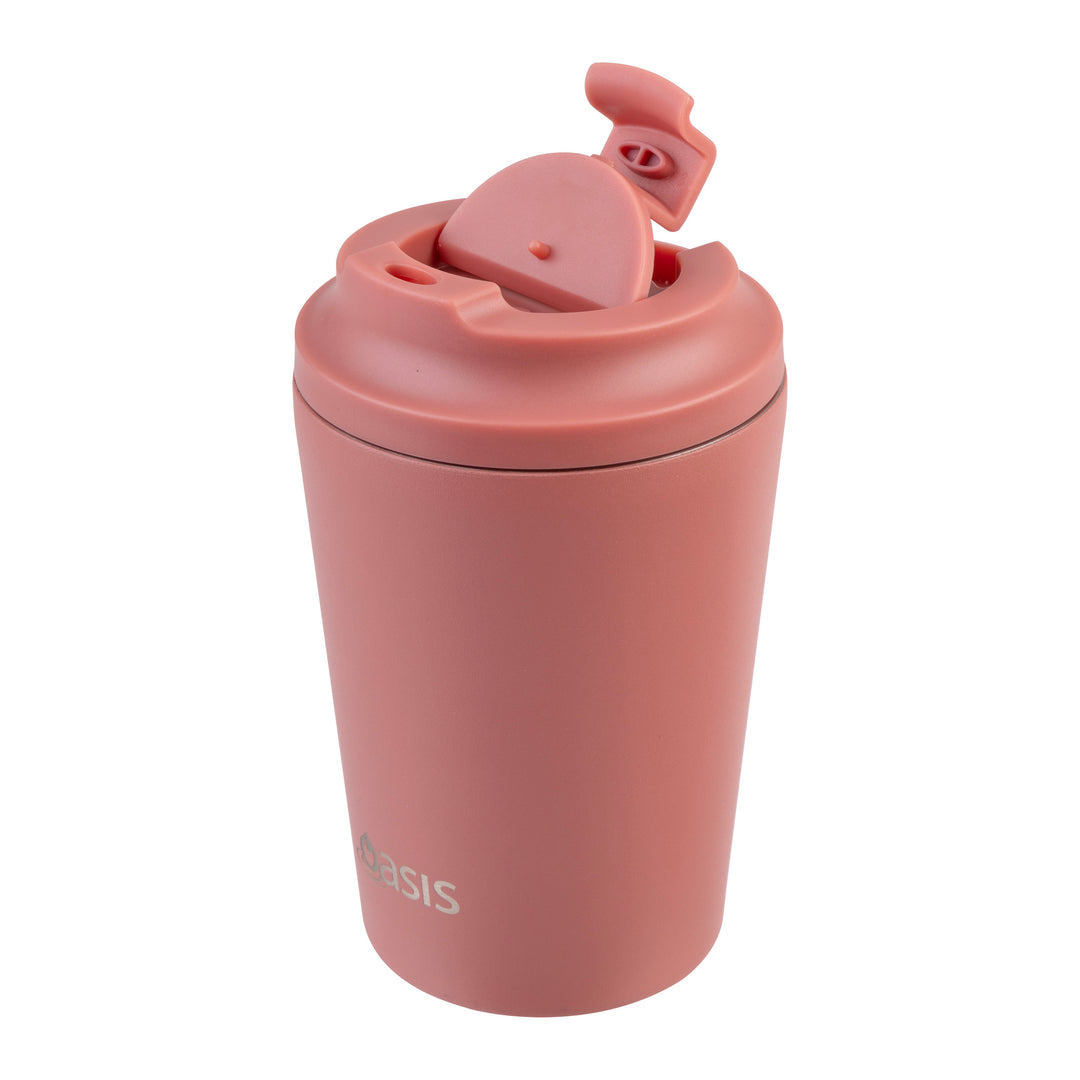 Oasis Ceramic Lined Insulated Coffee Cup - Auburn